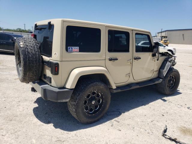 1J4HA5H16BL516563 - 2011 JEEP WRANGLER U SAHARA BEIGE photo 3