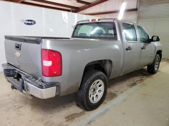 2GCEC13C771604992 - 2007 CHEVROLET SILVERADO C1500 CREW CAB GRAY photo 3