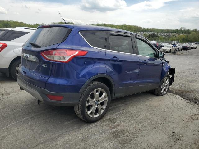 1FMCU9H96DUA60268 - 2013 FORD ESCAPE SEL BLUE photo 3