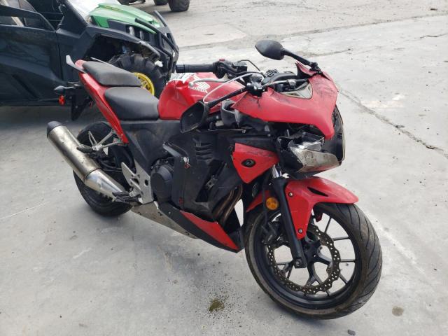 MLHPC446XE5101713 - 2014 HONDA CBR500 R RED photo 1