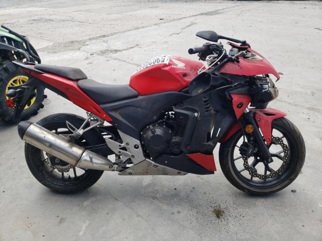 MLHPC446XE5101713 - 2014 HONDA CBR500 R RED photo 9