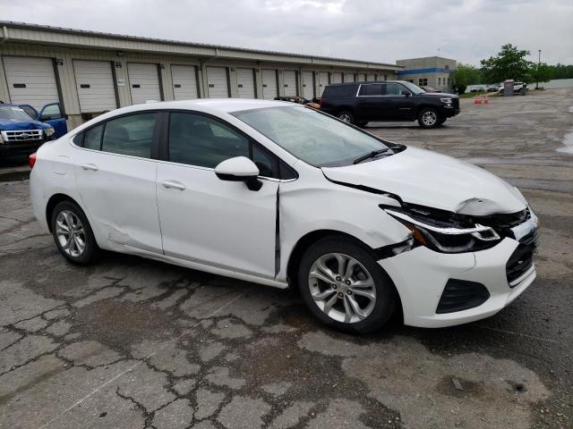 1G1BE5SM7K7147362 - 2019 CHEVROLET CRUZE LT WHITE photo 4