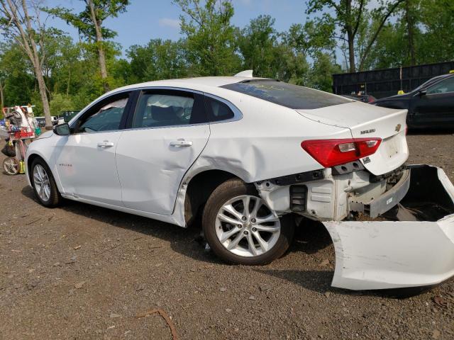 1G1ZD5ST0JF214672 - 2018 CHEVROLET MALIBU LT WHITE photo 2