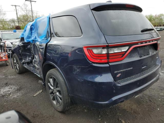 1C4RDJDG3JC292185 - 2018 DODGE DURANGO GT BLUE photo 2