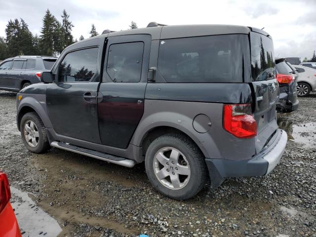 5J6YH28503L006563 - 2003 HONDA ELEMENT EX BLACK photo 2