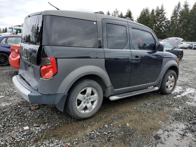 5J6YH28503L006563 - 2003 HONDA ELEMENT EX BLACK photo 3