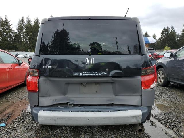 5J6YH28503L006563 - 2003 HONDA ELEMENT EX BLACK photo 6