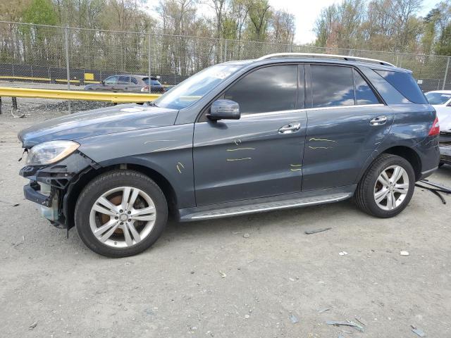 4JGDA5HB4FA461363 - 2015 MERCEDES-BENZ ML 350 4MATIC GRAY photo 1