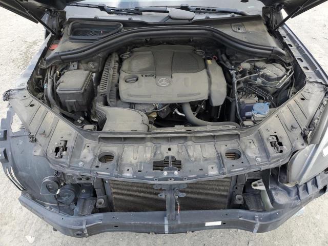 4JGDA5HB4FA461363 - 2015 MERCEDES-BENZ ML 350 4MATIC GRAY photo 12