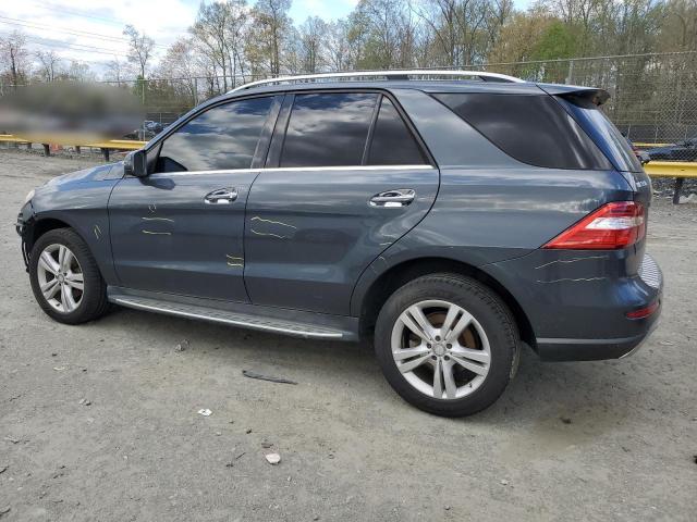 4JGDA5HB4FA461363 - 2015 MERCEDES-BENZ ML 350 4MATIC GRAY photo 2