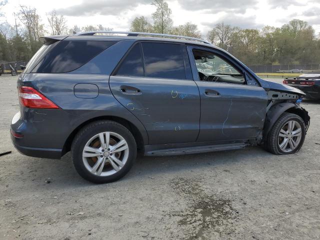 4JGDA5HB4FA461363 - 2015 MERCEDES-BENZ ML 350 4MATIC GRAY photo 3