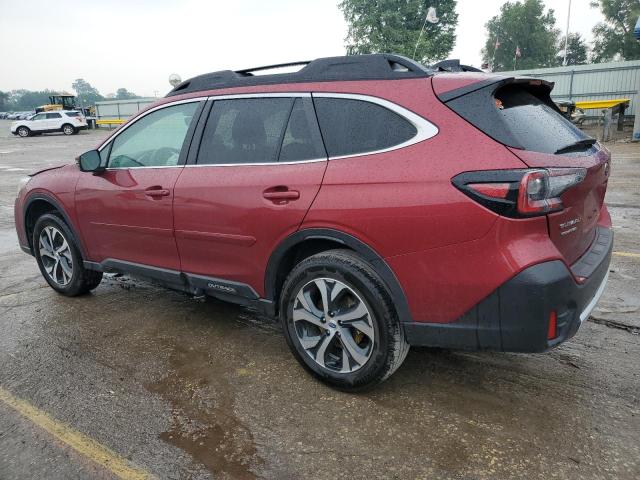 4S4BTAMC5N3138239 - 2022 SUBARU OUTBACK LIMITED RED photo 2