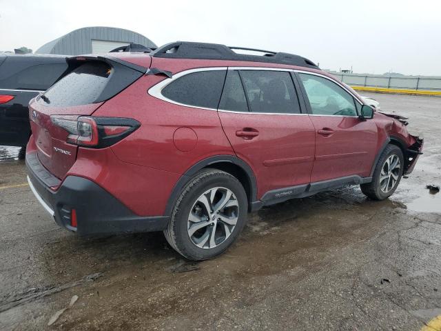 4S4BTAMC5N3138239 - 2022 SUBARU OUTBACK LIMITED RED photo 3