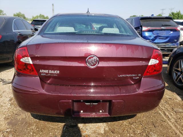 2G4WC582971130891 - 2007 BUICK LACROSSE CX MAROON photo 6