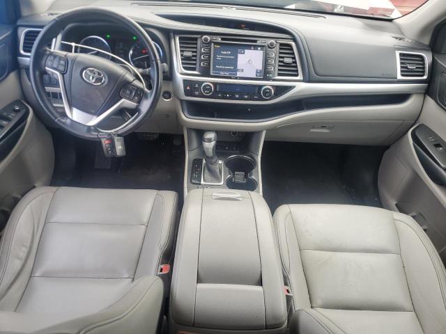 5TDJKRFHXES037657 - 2014 TOYOTA HIGHLANDER XLE GRAY photo 8