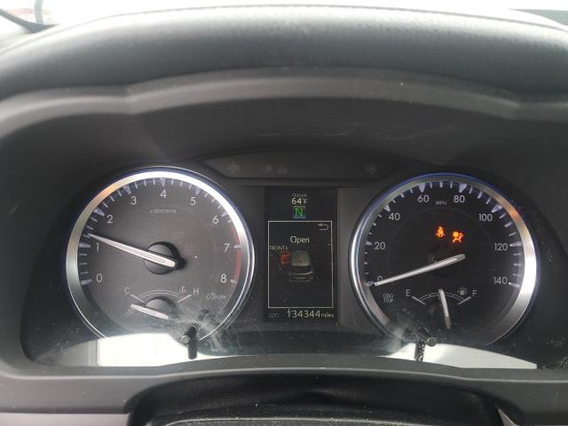 5TDJKRFHXES037657 - 2014 TOYOTA HIGHLANDER XLE GRAY photo 9