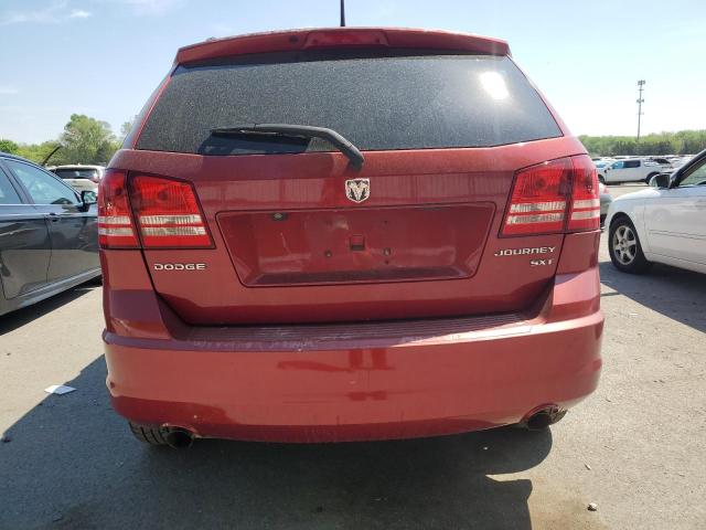 3D4PG5FV0AT117563 - 2010 DODGE JOURNEY SXT RED photo 6