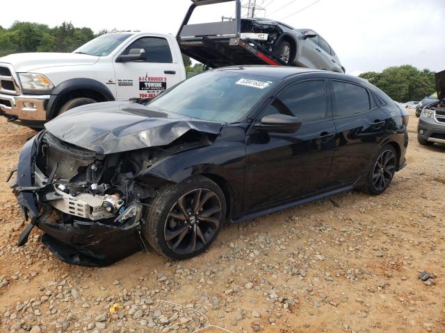 SHHFK7H45JU405924 - 2018 HONDA CIVIC SPORT 黑色 照片 1