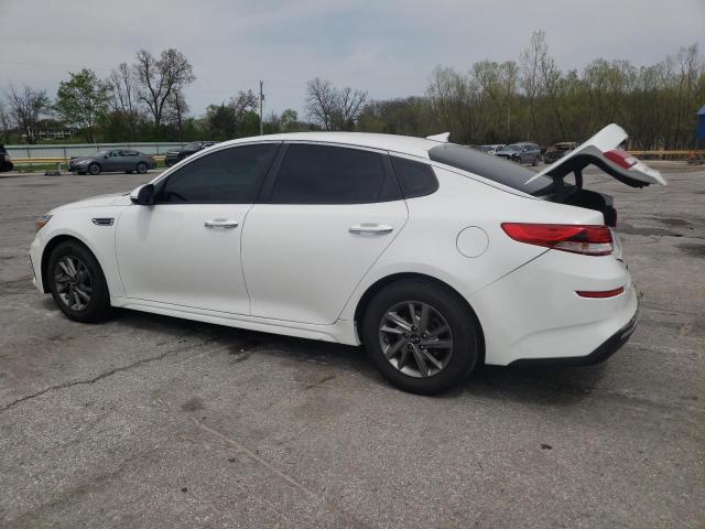 5XXGT4L31KG357806 - 2019 KIA OPTIMA LX 白色 照片 2