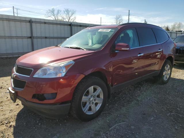 1GNLRGED0AJ232897 - 2010 CHEVROLET TRAVERSE LT RED photo 1