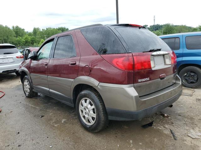 3G5DA03E34S541927 - 2004 BUICK RENDEZVOUS CX BURGUNDY photo 2