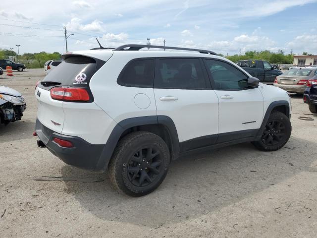 1C4PJMBS0FW756404 - 2015 JEEP CHEROKEE TRAILHAWK WHITE photo 3