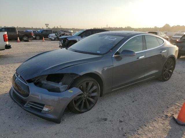 5YJSA1CP6DFP13674 - 2013 TESLA MODEL S CHARCOAL photo 1