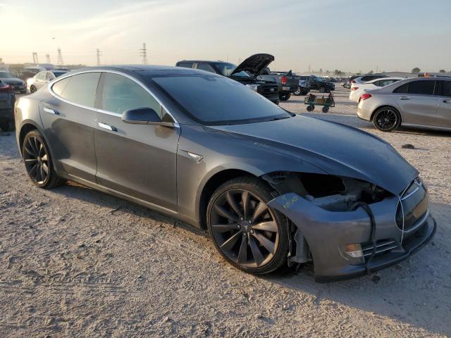 5YJSA1CP6DFP13674 - 2013 TESLA MODEL S CHARCOAL photo 4