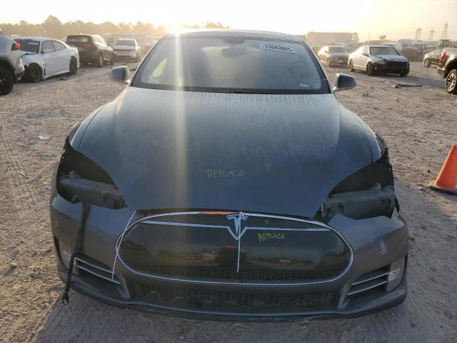 5YJSA1CP6DFP13674 - 2013 TESLA MODEL S CHARCOAL photo 5