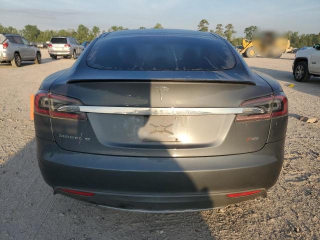 5YJSA1CP6DFP13674 - 2013 TESLA MODEL S CHARCOAL photo 6