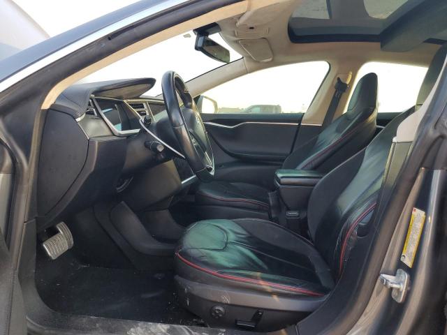 5YJSA1CP6DFP13674 - 2013 TESLA MODEL S CHARCOAL photo 7