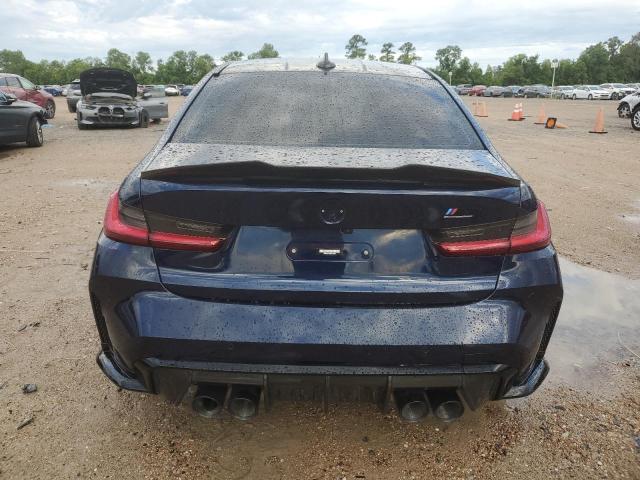 WBS43AY00NFM14007 - 2022 BMW M3 COMPETITION BLUE photo 6