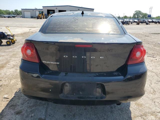 1C3CDZAB9DN537663 - 2013 DODGE AVENGER SE BLACK photo 6