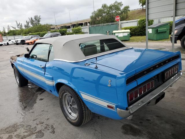 9F03R480135 - 1969 FORD SHELBY BLUE photo 2