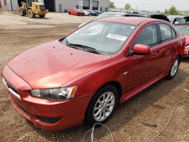 JA32U2FU6BU018628 - 2011 MITSUBISHI LANCER ES/ES SPORT RED photo 1