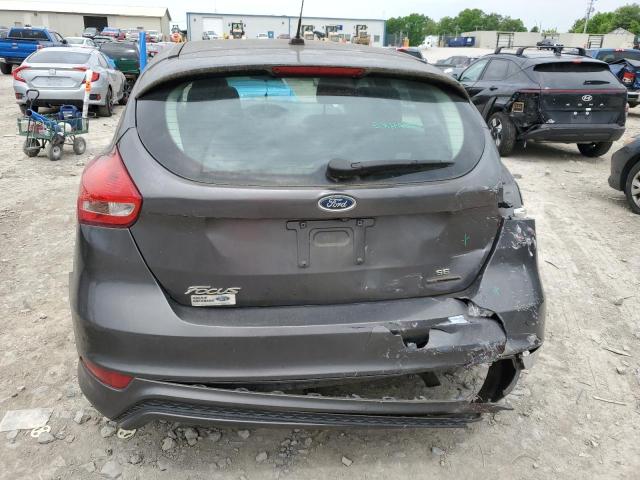 1FADP3K25FL218672 - 2015 FORD FOCUS SE CHARCOAL photo 6