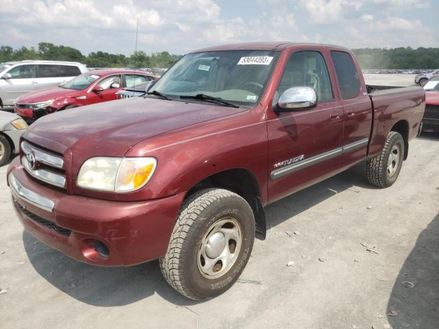 5TBRU34196S456982 - 2006 TOYOTA TUNDRA ACCESS CAB SR5 RED photo 1