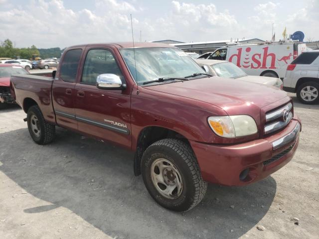 5TBRU34196S456982 - 2006 TOYOTA TUNDRA ACCESS CAB SR5 RED photo 4