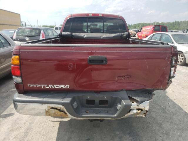 5TBRU34196S456982 - 2006 TOYOTA TUNDRA ACCESS CAB SR5 RED photo 6