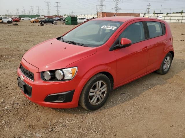 1G1JA6SH1C4222382 - 2012 CHEVROLET SONIC LS 红色 照片 1