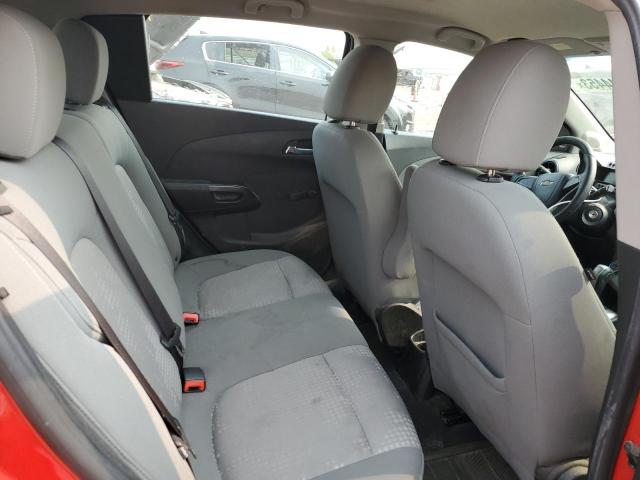 1G1JA6SH1C4222382 - 2012 CHEVROLET SONIC LS 红色 照片 10