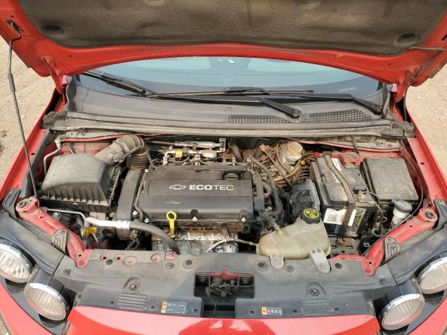 1G1JA6SH1C4222382 - 2012 CHEVROLET SONIC LS 红色 照片 11