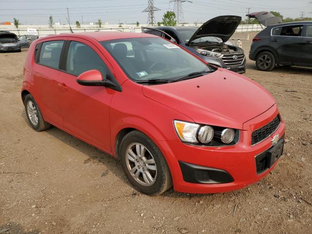 1G1JA6SH1C4222382 - 2012 CHEVROLET SONIC LS 红色 照片 4