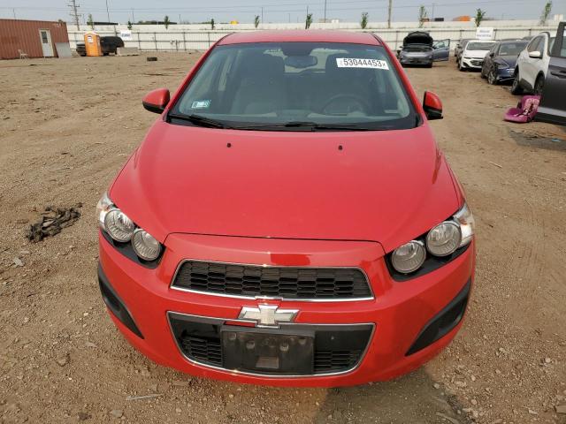 1G1JA6SH1C4222382 - 2012 CHEVROLET SONIC LS 红色 照片 5