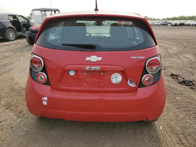 1G1JA6SH1C4222382 - 2012 CHEVROLET SONIC LS 红色 照片 6