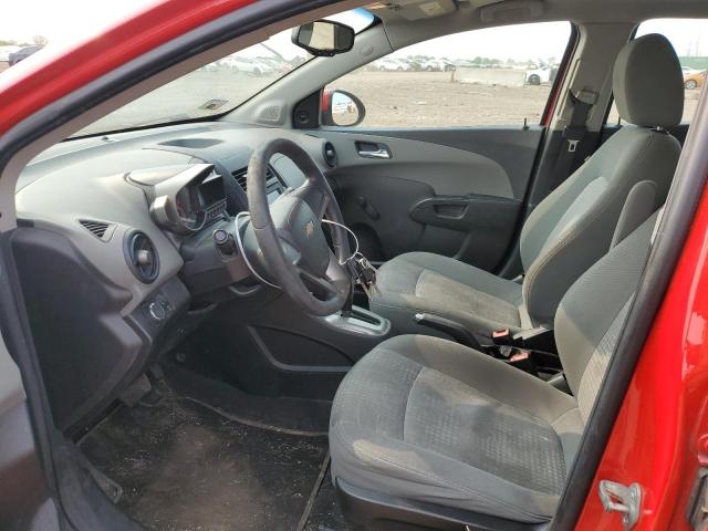 1G1JA6SH1C4222382 - 2012 CHEVROLET SONIC LS 红色 照片 7