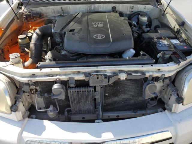 5TBRU341X6S484192 - 2006 TOYOTA TUNDRA ACCESS CAB SR5 WHITE photo 11