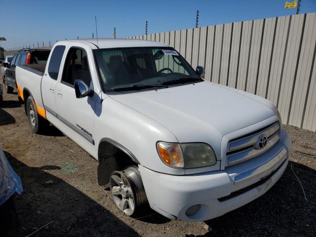 5TBRU341X6S484192 - 2006 TOYOTA TUNDRA ACCESS CAB SR5 WHITE photo 4