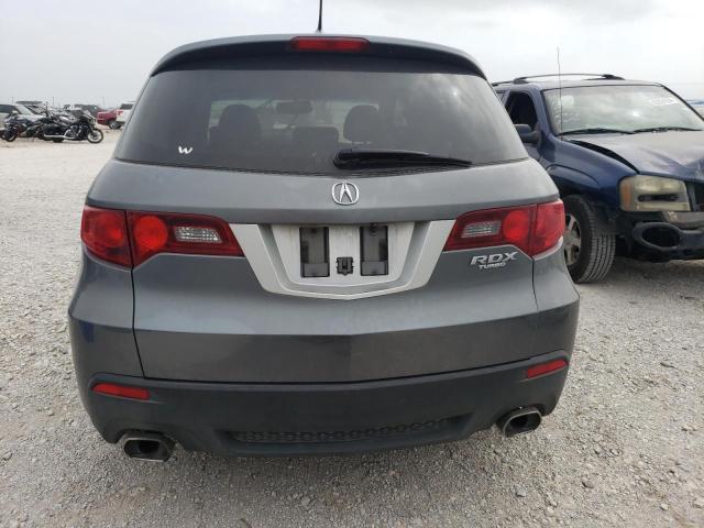 5J8TB2H25CA002755 - 2012 ACURA RDX GRAY photo 6