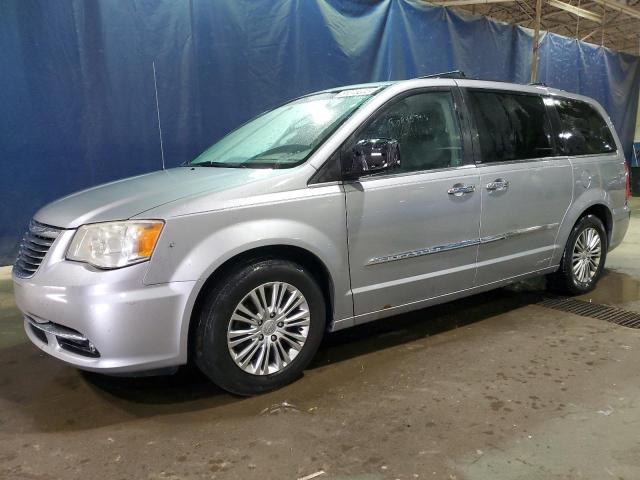 2C4RC1CG8DR596841 - 2013 CHRYSLER TOWN & COU TOURING L SILVER photo 1